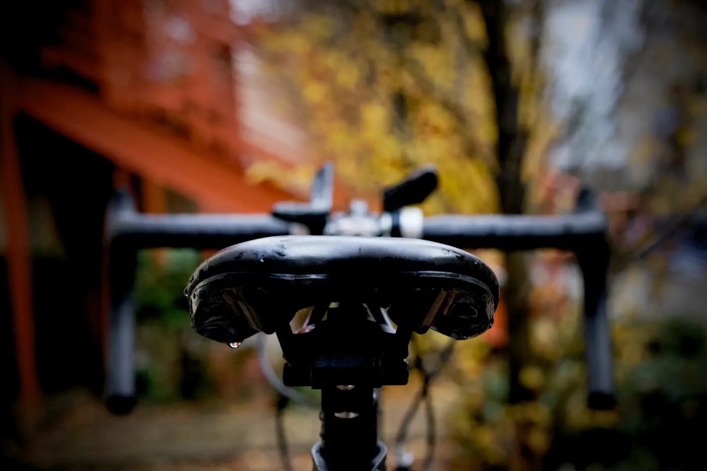 Bike in the rain